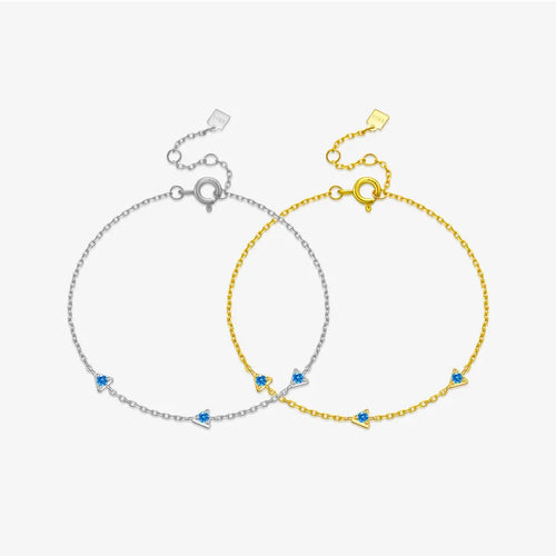 925 Sterling Silver cable chain Bracelets Simple Style
