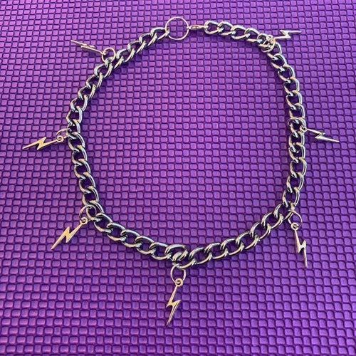 fashion geometric alloy plating women's choker 1 piece