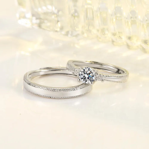 fashion geometric copper plating zircon open ring