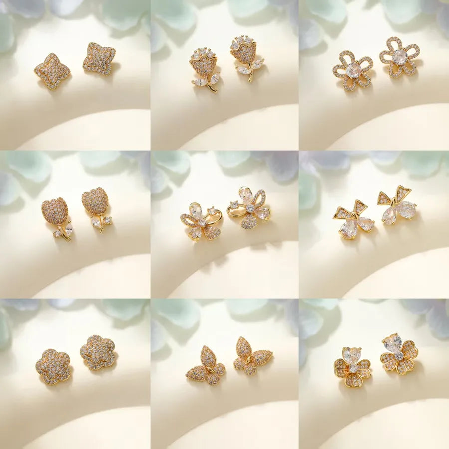 Elevate Your Style with Elegant Bohemian Gold Plated Silver Earrings