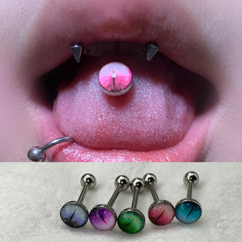Sweet Eye Piercing Tongue Ring: A Stylish Accessory for Everyone