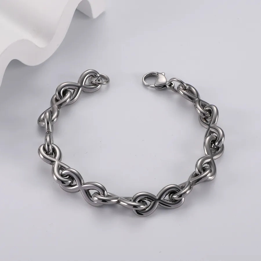 Unveiling Timeless Elegance: The 18K Gold Plated Men's Infinity Bracelet