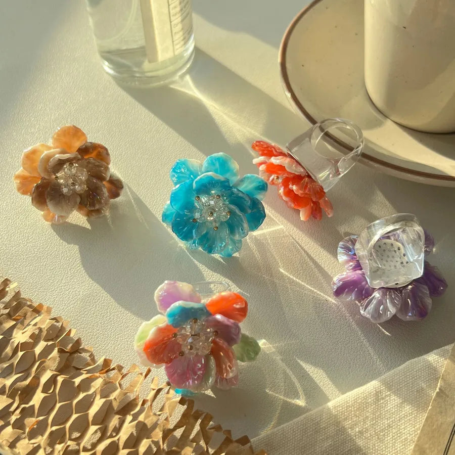 Discover the Elegance of the Fashionable Luxury Retro Peony Flower Ring