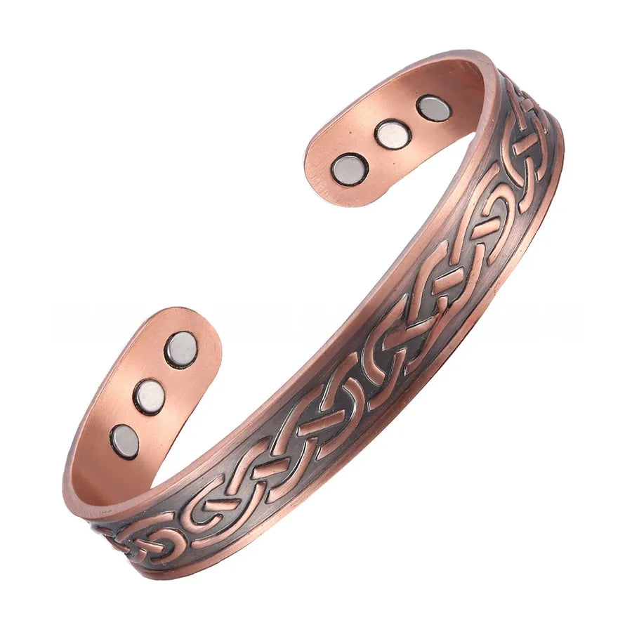 Discover the Elegance of the Factory Red Copper Magnetic Bracelet