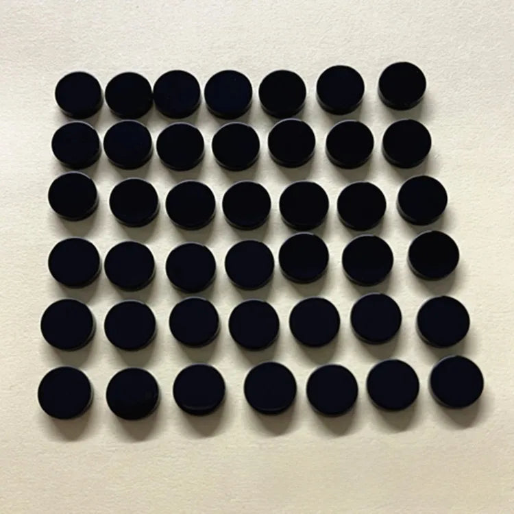 Elevate Your Style with Double-Sided Round Black Agate Stud Earrings