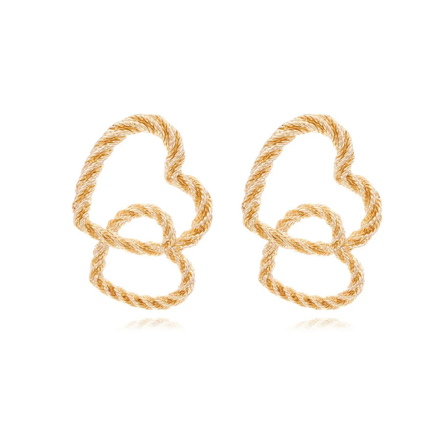Elevate Your Style with the Elegant Love Heart-Shaped Alloy Ear Cuff