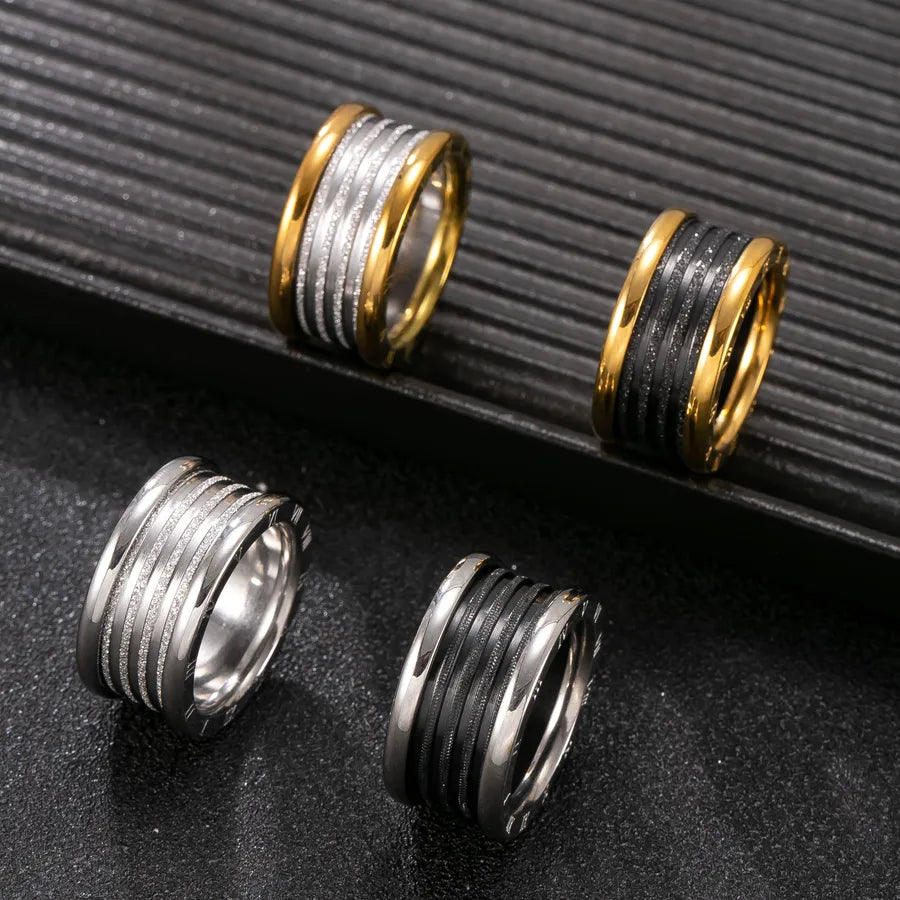 Elevate Your Style with Our Men's Stainless Steel Titanium Metal Ring
