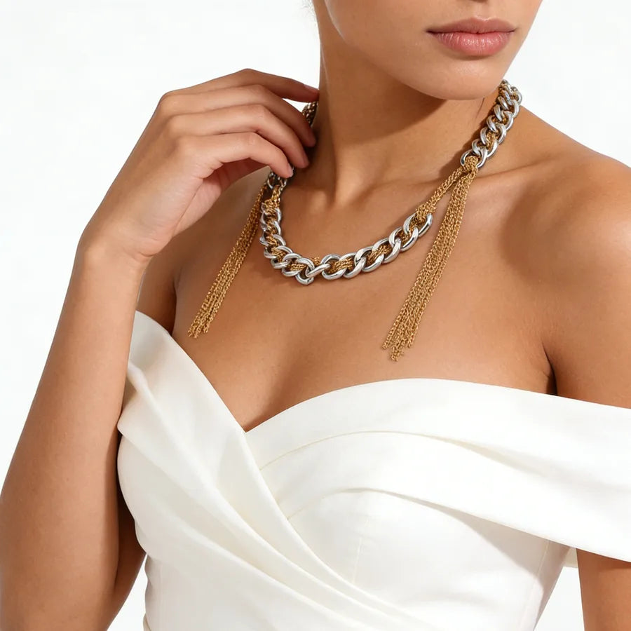 Elevate Your Style with the Long Tassel Necklace - A Bohemian Gem