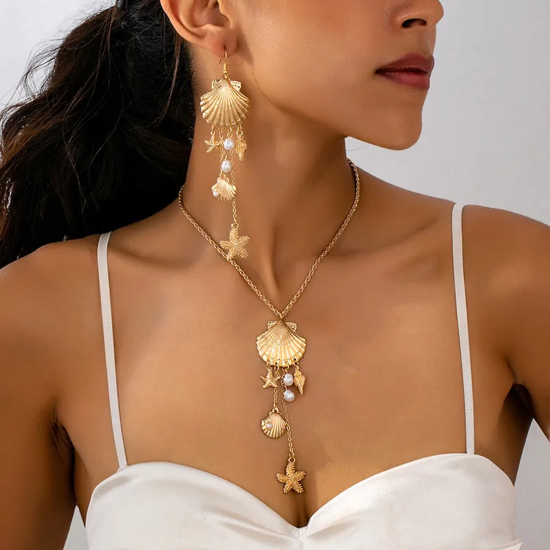 Elevate Your Style with the Women’s Heart Shape Necklace in Electroplated Alloy