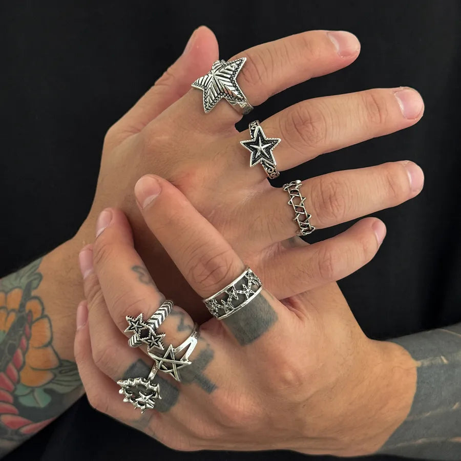 Elevate Your Style with Our Fashionable Men's Ring Set