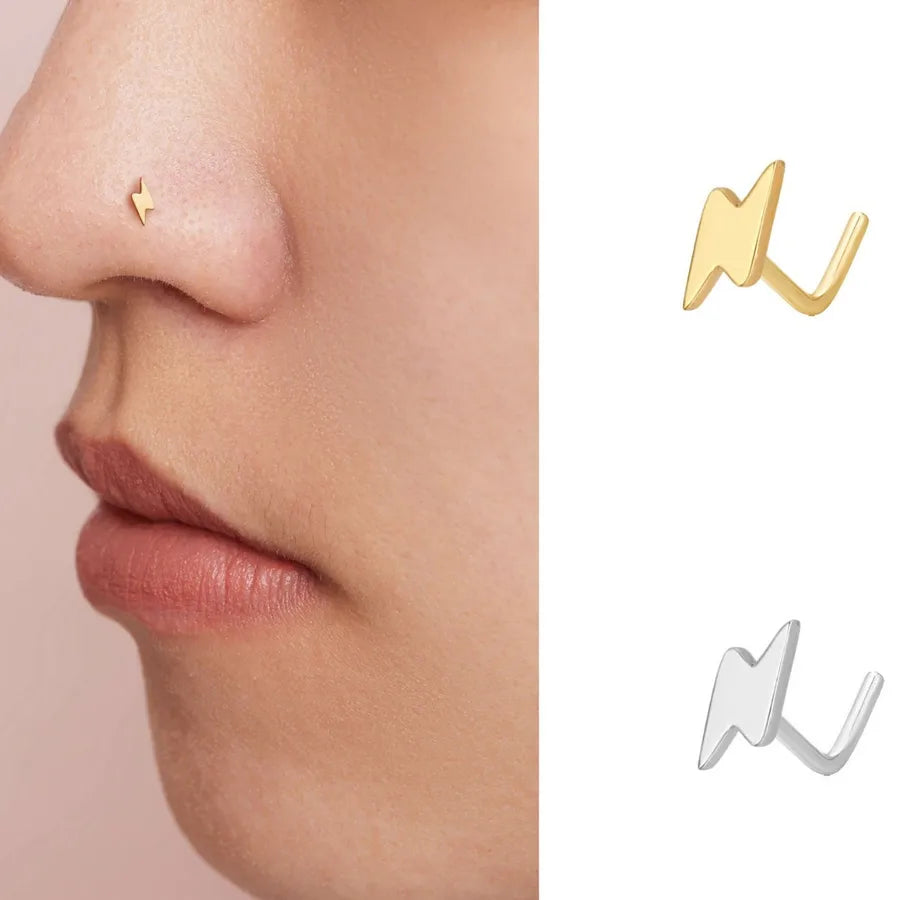 Elevate Your Style with 925 Sterling Silver Nose Studs: The Perfect Accessory for Everyone