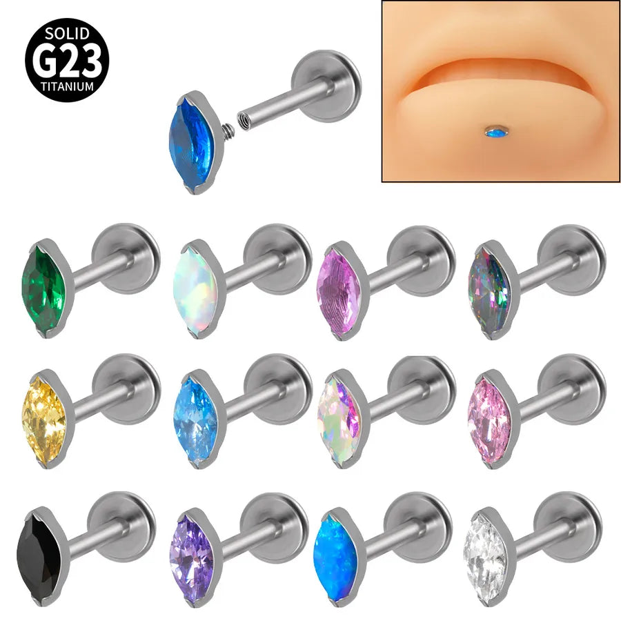 Discover the Elegance of 1-Piece Lip Rings: A Touch of Colorful Luxury