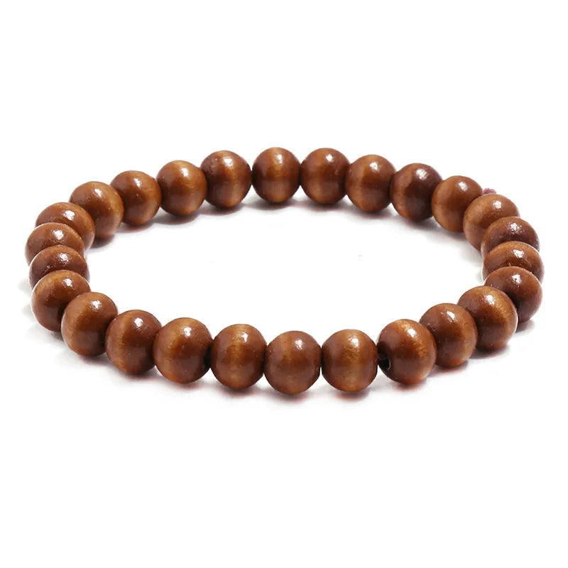 Discover the Elegance of Simple Style Geometric Wooden Beads Wholesale Bracelets