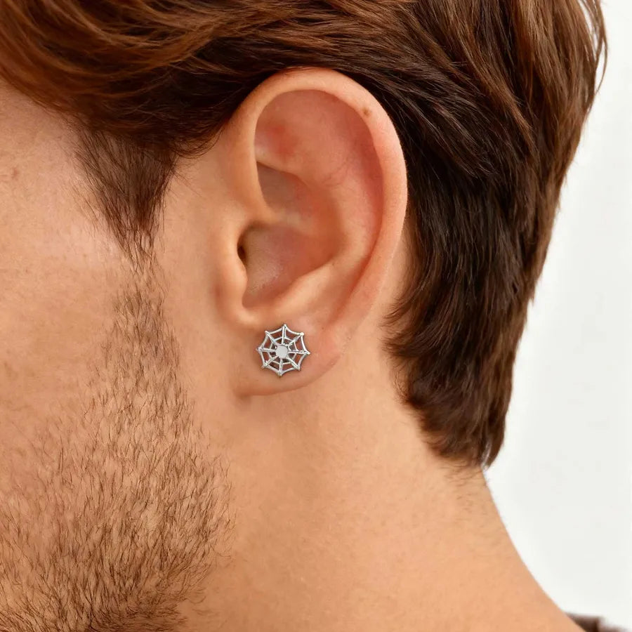 Elevate Your Style with Wind Spider Web Hollow Earrings