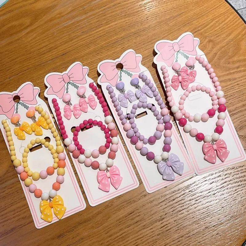 Enchant Your Little One with the Princess-Themed Creative Children's Jewelry Set