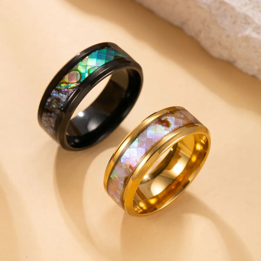 Elevate Your Style with the Stainless Steel Titanium Steel Men's Ring