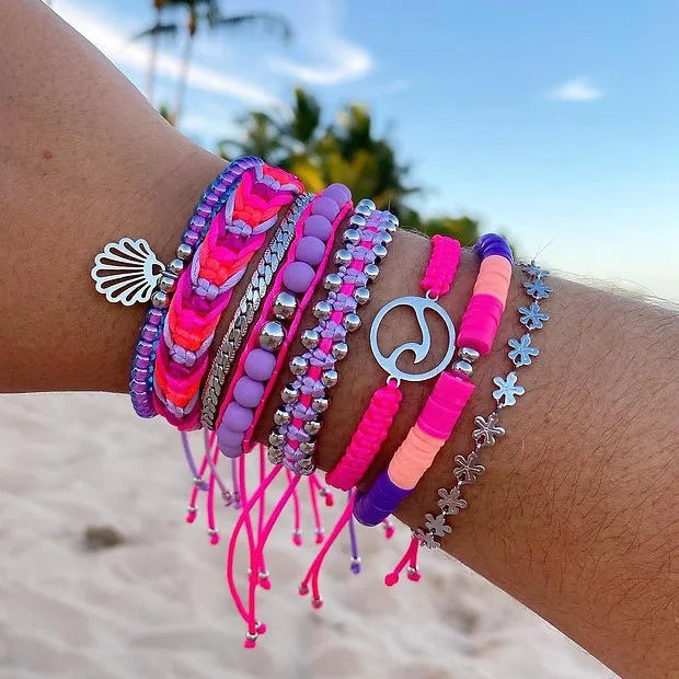 Discover the Elegance of Our Multi-Layer Soft Clay Stainless Steel Turtle Bracelet Set