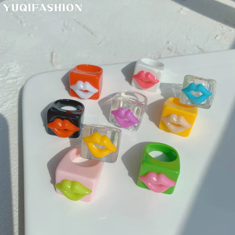 Elevate Your Style with Our Cool Resin Rings for Women