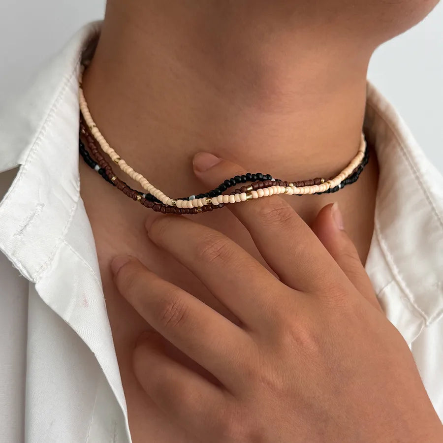 Elevate Your Style with the Bohemian Multi-Layer Men's Necklace