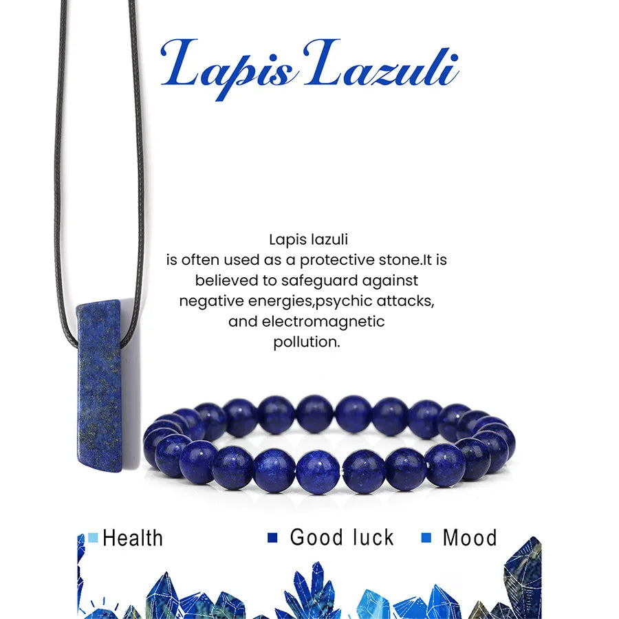 Discover the Elegance of Geometric Pattern Couple Necklaces & Bracelets Set