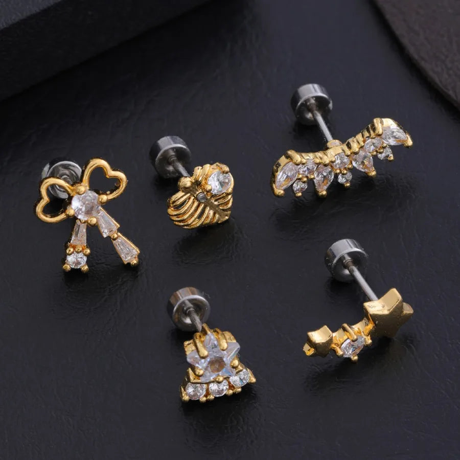 Elevate Your Style with Our Stainless Steel Ear Bone Studs