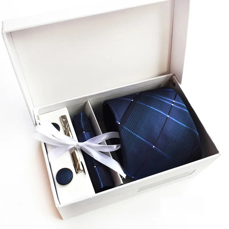 Elevate Your Style with Our Men's Tie Gift Box: A 6-Piece Set