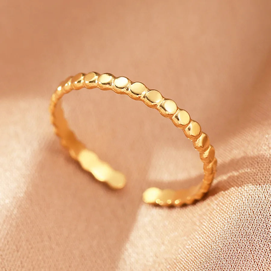 Elevate Your Style with Wholesale Jewelry IG Style Retro Geometric Open Rings