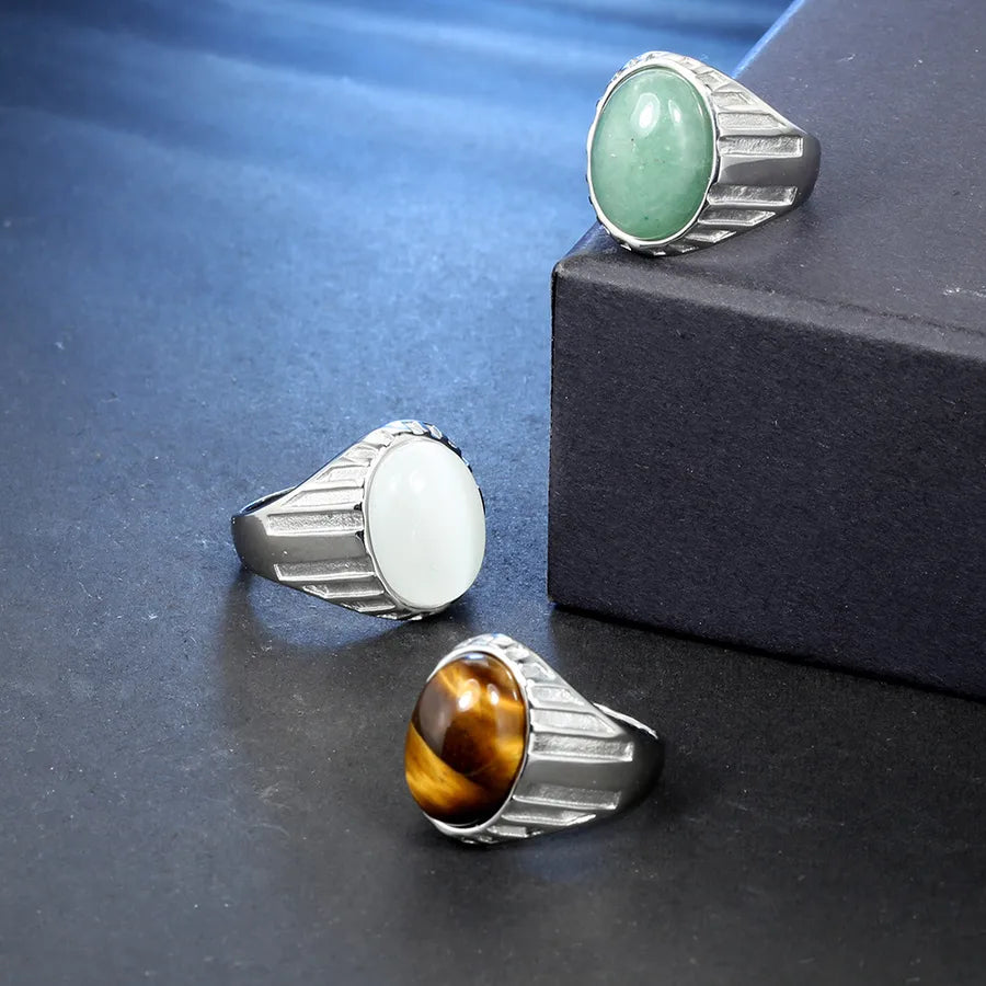 Discover Elegance with Our Men's Titanium Steel Ring