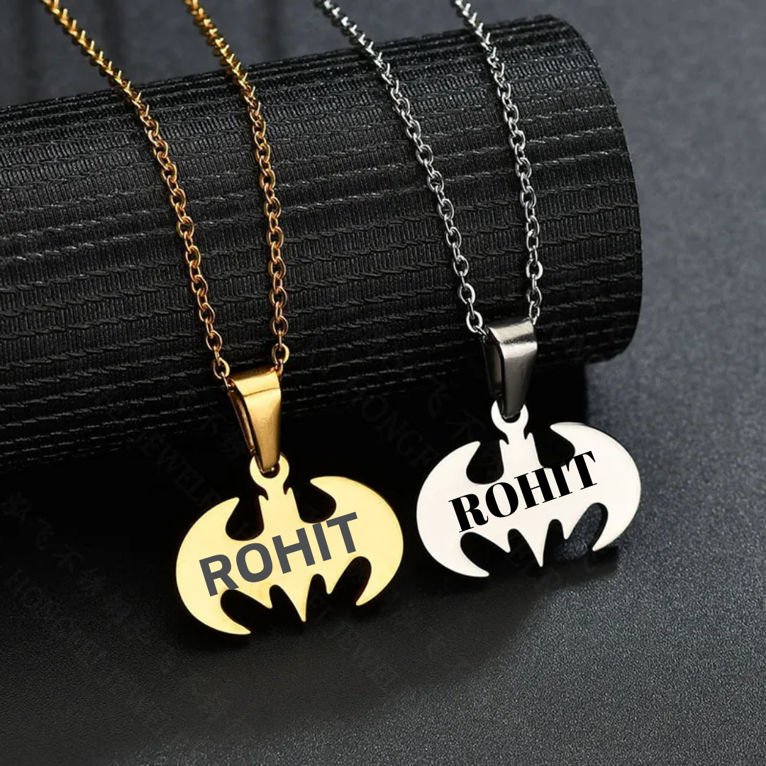 flavouredlove Customized / Personalized Streetwear Animal Stainless Steel Plating Women's Pendant Necklace - Silver Color - FLA1021