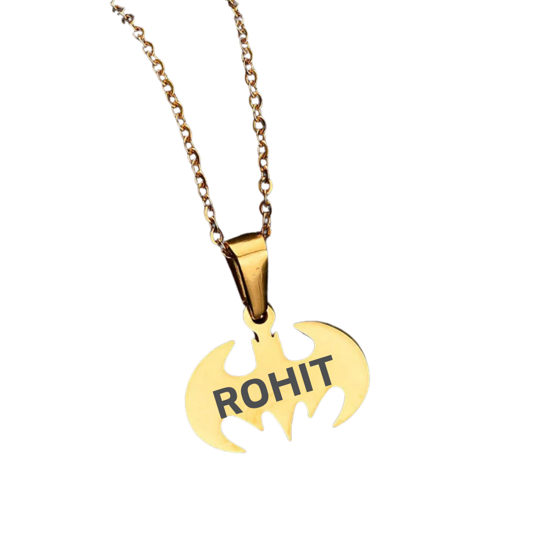 flavouredlove Customized / Personalized Streetwear Animal Stainless Steel Plating Women's Pendant Necklace - Gold Color - FLA1020
