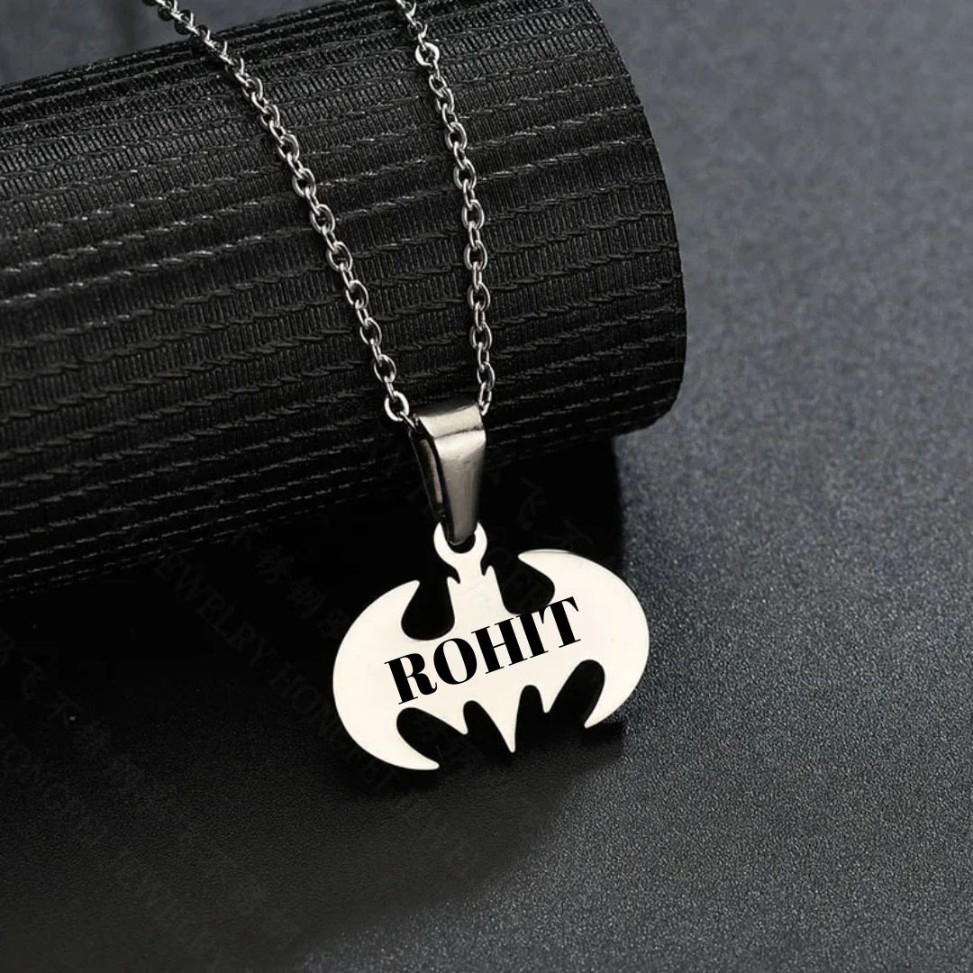 flavouredlove Customized / Personalized Streetwear Animal Stainless Steel Plating Women's Pendant Necklace - Silver Color - FLA1021