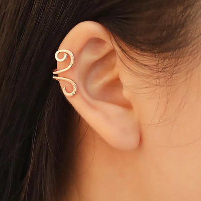 fashion women ear cuff clip earrings alloy alloyen nhdp136134
