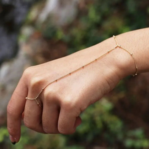 fashion geometric alloy plating bracelets