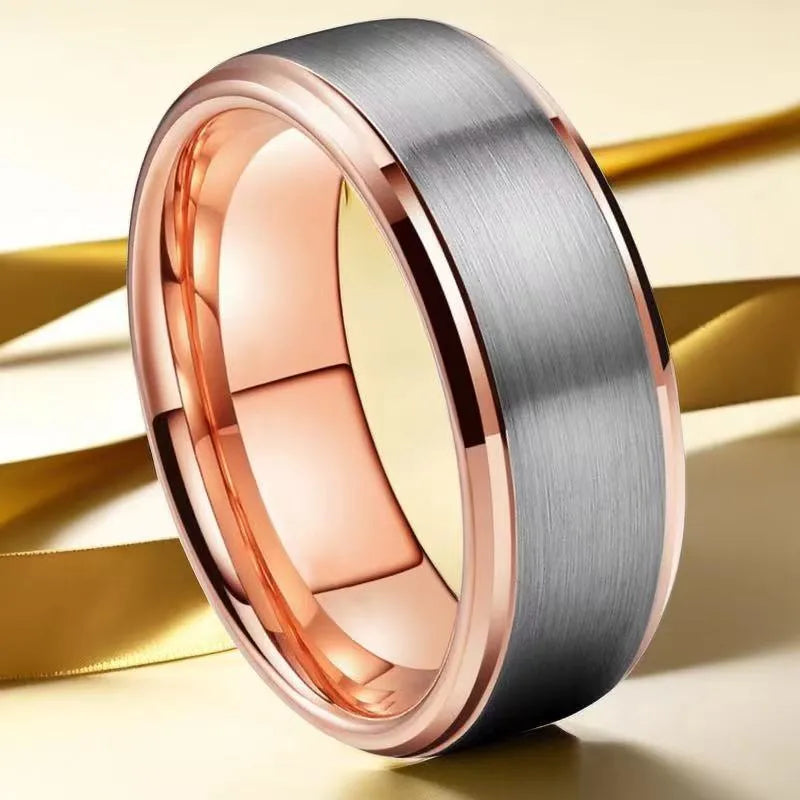 Ring non-fading niche design men's hip hop  titanium steel   men's fashion stainless steel jewelry wholesale
