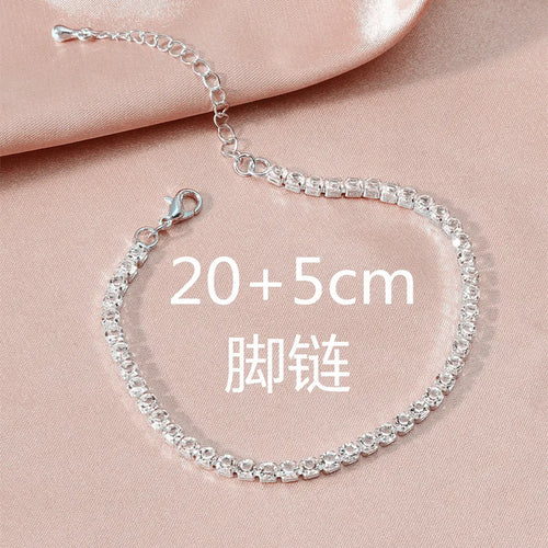 Wholesale Jewelry Simple Style Geometric Alloy Anklet