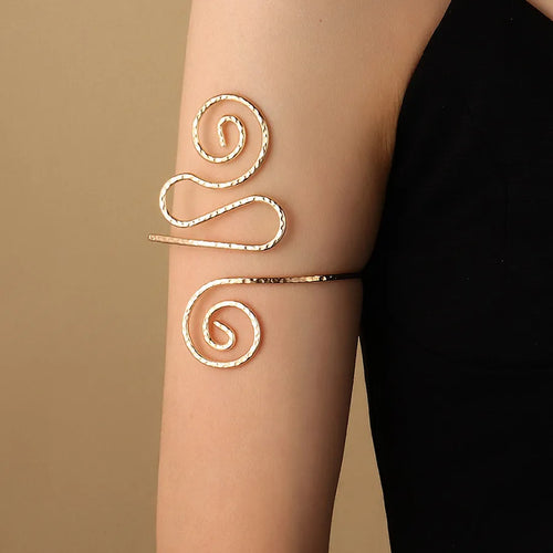 fashion hollow geometric pattern butterfly leaf alloy bracelet
