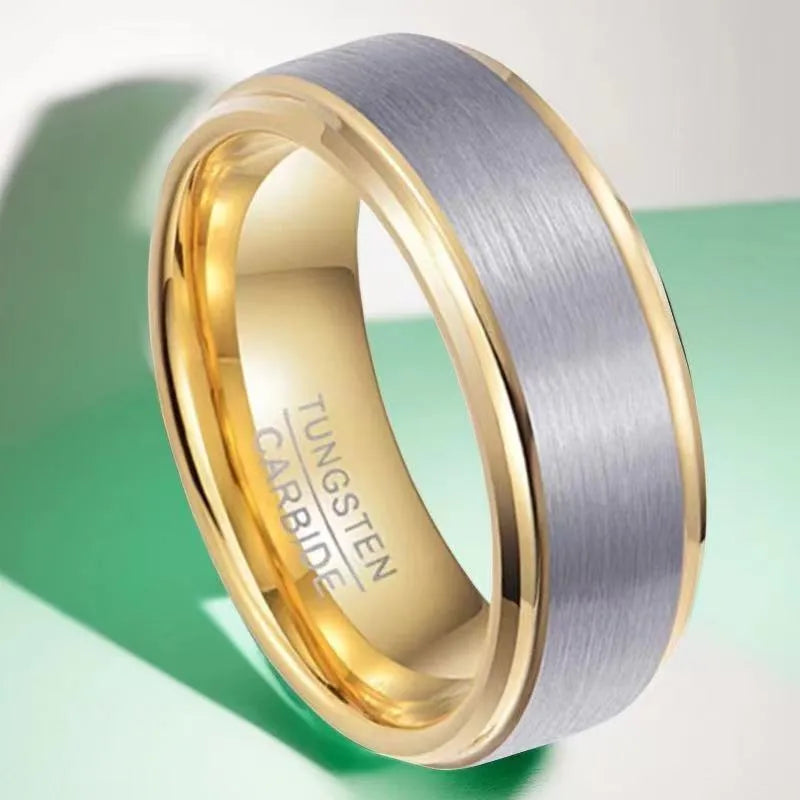 Ring non-fading niche design men's hip hop  titanium steel   men's fashion stainless steel jewelry wholesale