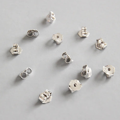 Simple Style Geometric Plating Silver Plated Earrings