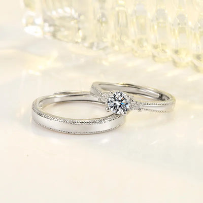 fashion geometric copper plating zircon open ring